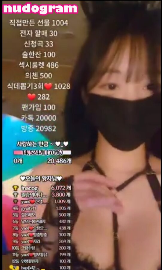 0008121 / BJ랭킹 / Yael Φωτογραφία διαρροής OnlyFans #27