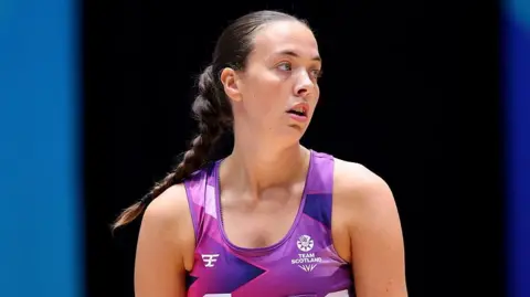 Team Scotland's Emma Barrie in action