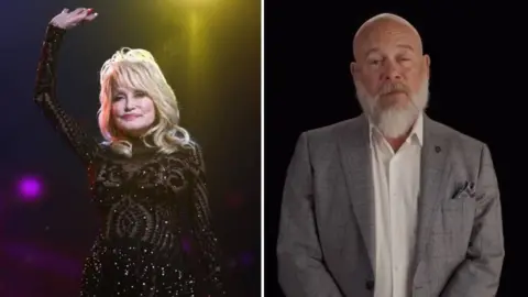 Getty Images / Instagram Composite photo showing Dolly Parton and Bryan Seaver